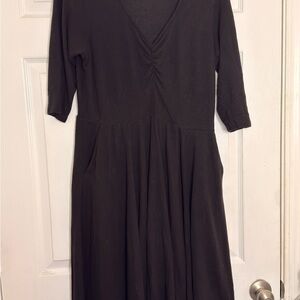 Torrid Black Long Sleeve Dress